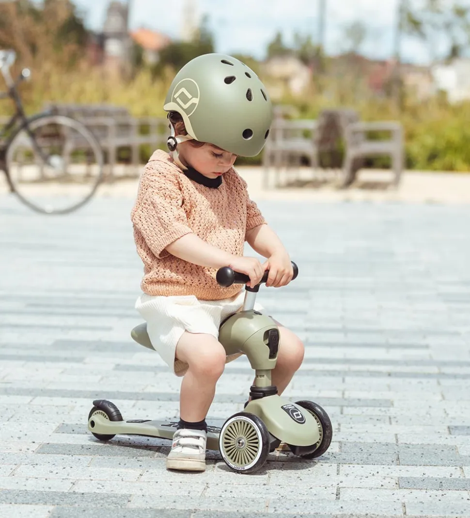 Scoot and Ride Highway Kick 1 - Olive