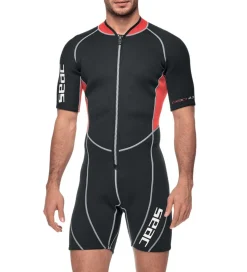 Seac Våddragt - Ciao Shorty Man 2,5 mm - Sort/Rød