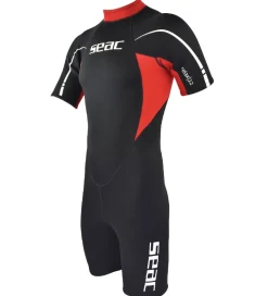 Seac Våddragt - Relax Shorty Man 2,2 mm - Sort/Rød