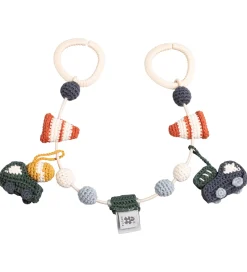 Sebra Barnevognskæde - Hæklet - Busy Builders