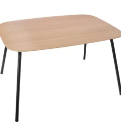 Sebra Bord - Oakee - 50x70x45 cm - Træ/Sort