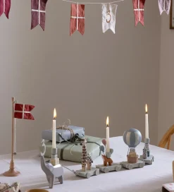 Sebra Fødselsdagstog - Træ - 55 cm - World Of Sebra