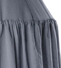 Sebra Sengehimmel - Dobbyvævet - Forest Lake Blue