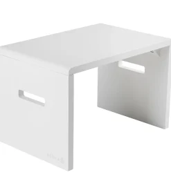 Sebra Skammel - 23,5x23,5x36 cm - Hvid