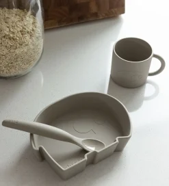 Sebra Skål - Silikone - Fanto - Jetty Beige