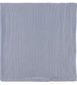 Sebra Stofbleer - 3-pak - 75x75 cm - Blue Olive/Forest lake Blue