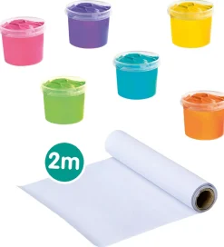 SES Creative - Fingermaling Megasæt - 6x110ml