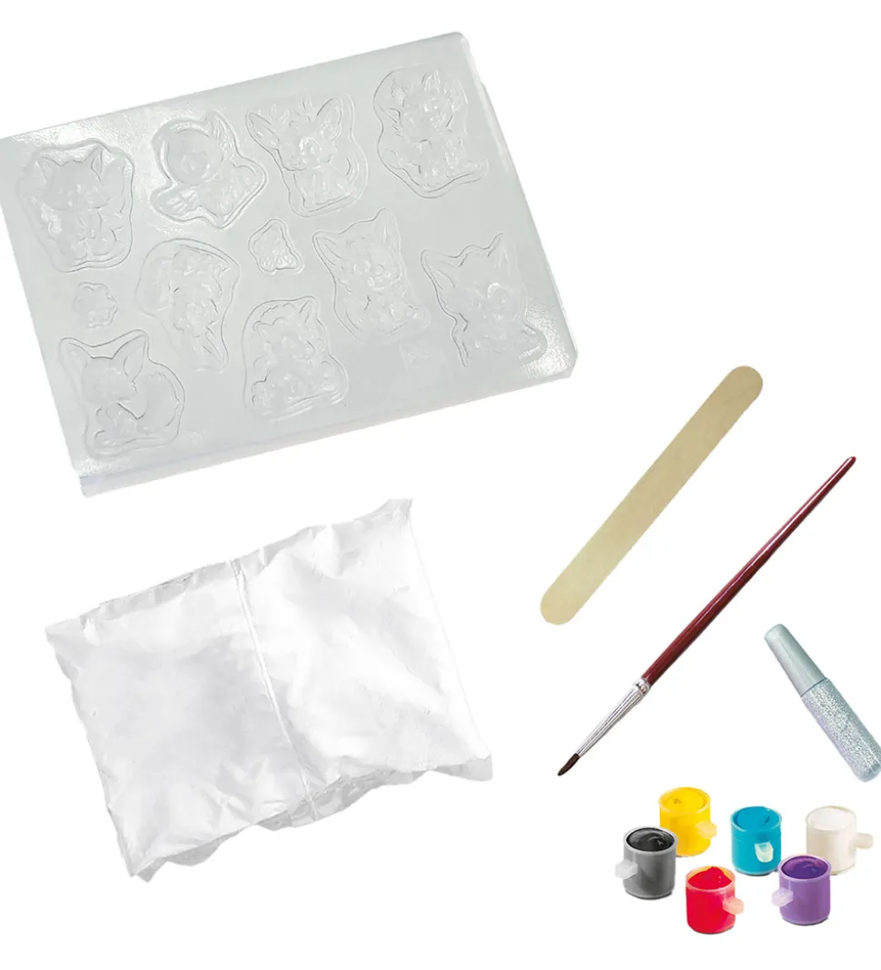 SES Creative - Støb & Mal - Fantasi Figurer