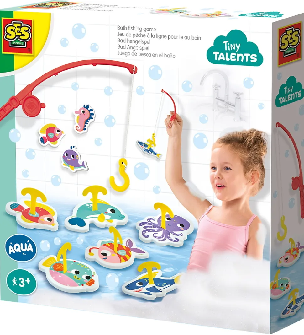 SES Creative Badelegetøj - Fiskespil - Skumfisk