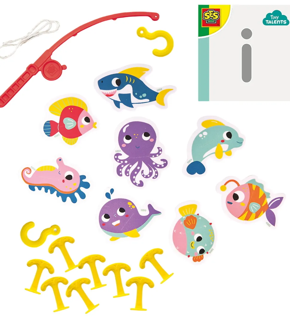 SES Creative Badelegetøj - Fiskespil - Skumfisk