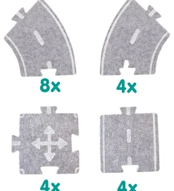 SES Creative Kreasæt - Filt Vejbane - 20 dele