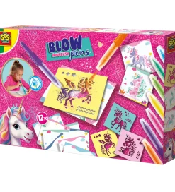 SES Creative Kreasæt - Pustetuscher - Enhjørning