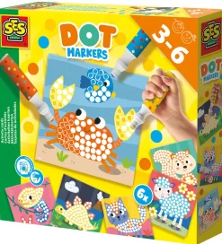 SES Creative Priktuscher - 3 Farver XXL - Aktivitetskort