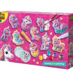 SES Creative Støb & Mal - Enhjørning Babyer