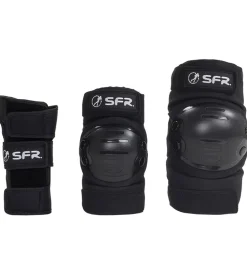 SFR Beskyttelsessæt - Youth Ramp Triple Pad Set - Sort