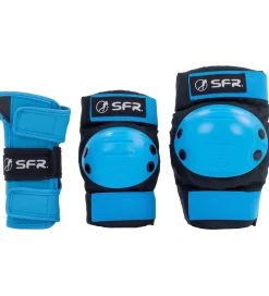 SFR Beskyttelsessæt - Youth Ramp Triple Pad Set - Sort/Blå