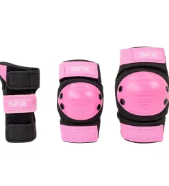 SFR Beskyttelsessæt - Youth Ramp Triple Pad Set - Sort/Pink