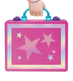 Shimmer N Sparkle Sminkekuffert m. Lys - Pink