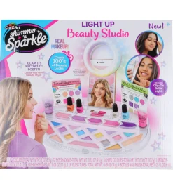Shimmer N Sparkle Sminkesæt m. Lys