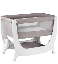 SHNUGGLE Babyseng - Air - Bedside Crib - 95x56 cm - Stone Grey