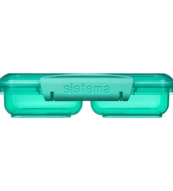 Sistema Madkasse - Small Split - 350 ml - Grøn/Blå