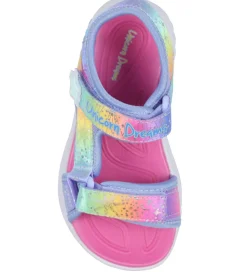 Skechers Sandaler m. Lys - S Lights Unicorn Dreams - Blue/Multi