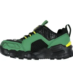 Skechers Sko m. Lys - Rugged Brights - John Deere - Grøn/Sort