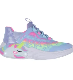 Skechers Sko m. Lys - Unicorn Dreams - Starry Lite - Lavender