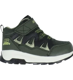 Skechers Støvler - Storm Blazer - Tex - Drizzle Squad - Olive/Bl