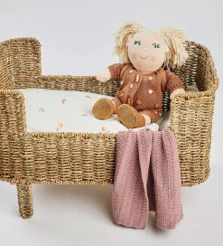 Smallstuff Dukketæppe - Strik - 36x47 cm - Powder