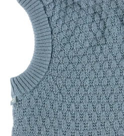 Smallstuff Elefanthue - Strik - Uld - Blue