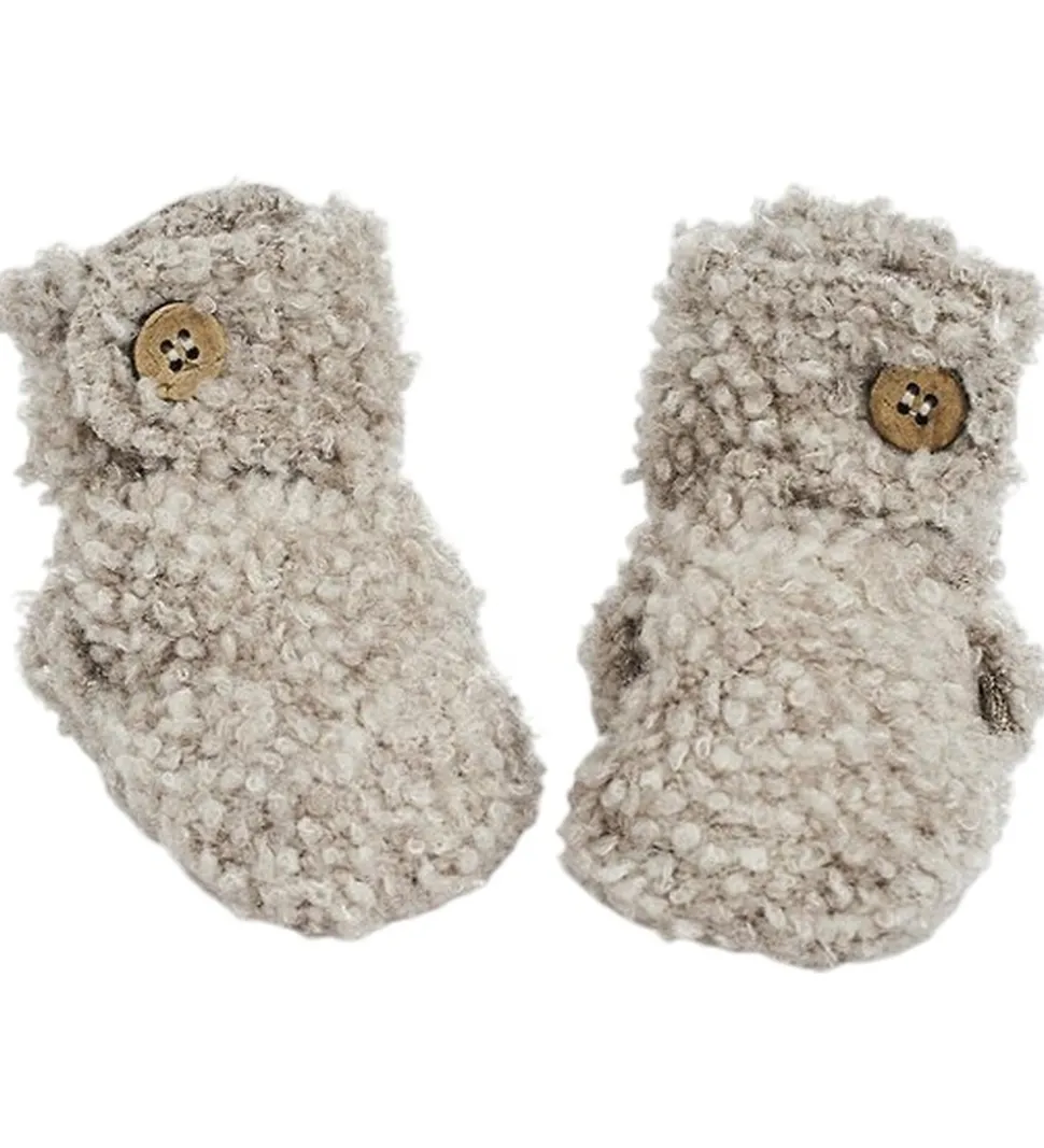 Smallstuff Hjemmesko - Uld - Natur Melange