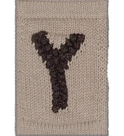 Smallstuff Strikket Bogstav - Y - Natur Alfabet