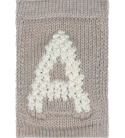 Smallstuff Strikket Bogstav - A - Natur Alfabet