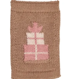 Smallstuff Strikket Flag - Fødselsdagsgaver - Rosa Motiv
