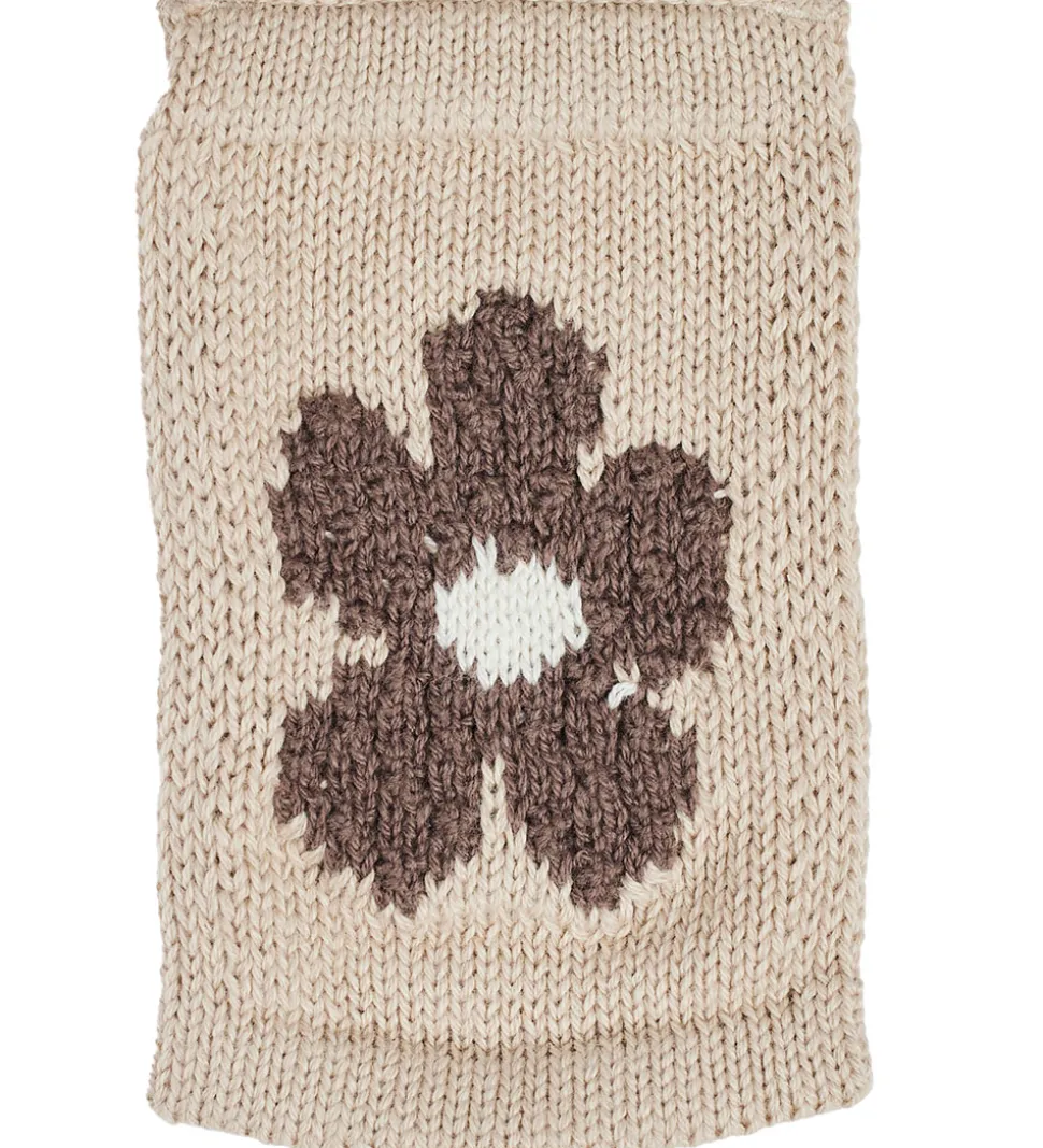 Smallstuff Strikket Flag - Blomst - Natur Motiv