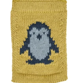 Smallstuff Strikket Flag - Pingvin - Blå Motiv