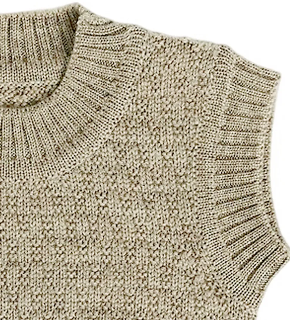 Smallstuff Vest - Uld - Nature Melange