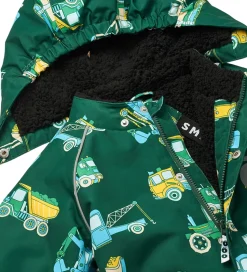 Småfolk Flyverdragt - Evergreen m. Køretøjer