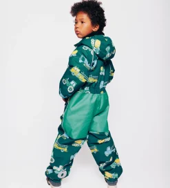 Småfolk Flyverdragt - Evergreen m. Køretøjer