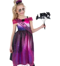 Smiffys Udklædning - Scream Queen - Lilla/Rosa