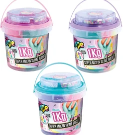So Slime DIY-Slim - Super Mix'in Slime Bucket - Assorteret