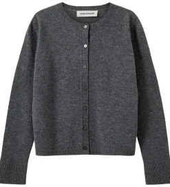 Sofie Schnoor Cardigan - Strik - Uld - Cissesy - Dark Grey Melan