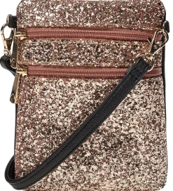 Sofie Schnoor Skuldertaske - Rose Glitter