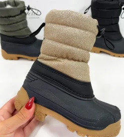 Sofie Schnoor Termostøvler - Guldglimmer