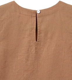 Sofie Schnoor Top - Bomuld/Hør - Ezmask - Rose Brown