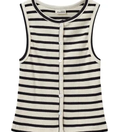 Sofie Schnoor Top - Rib - Tamiliasy - Black Striped