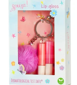 Souza Lipgloss/Nøgleringsæt - Rosa/Lilla