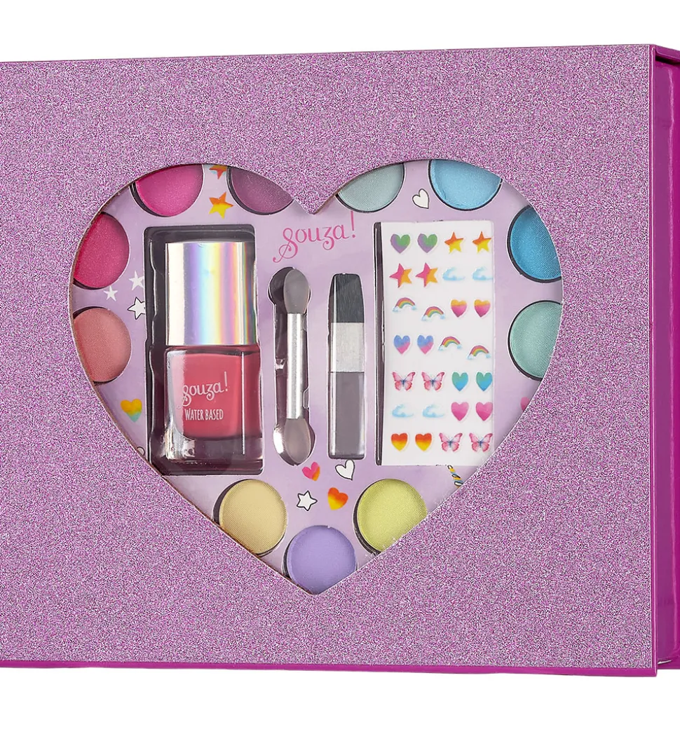 Souza Sminkesæt - Gaveæske m. Hjerte