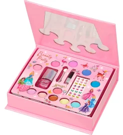 Souza Sminkesæt - Øjenskygge/Neglelak/Stickers - Crown